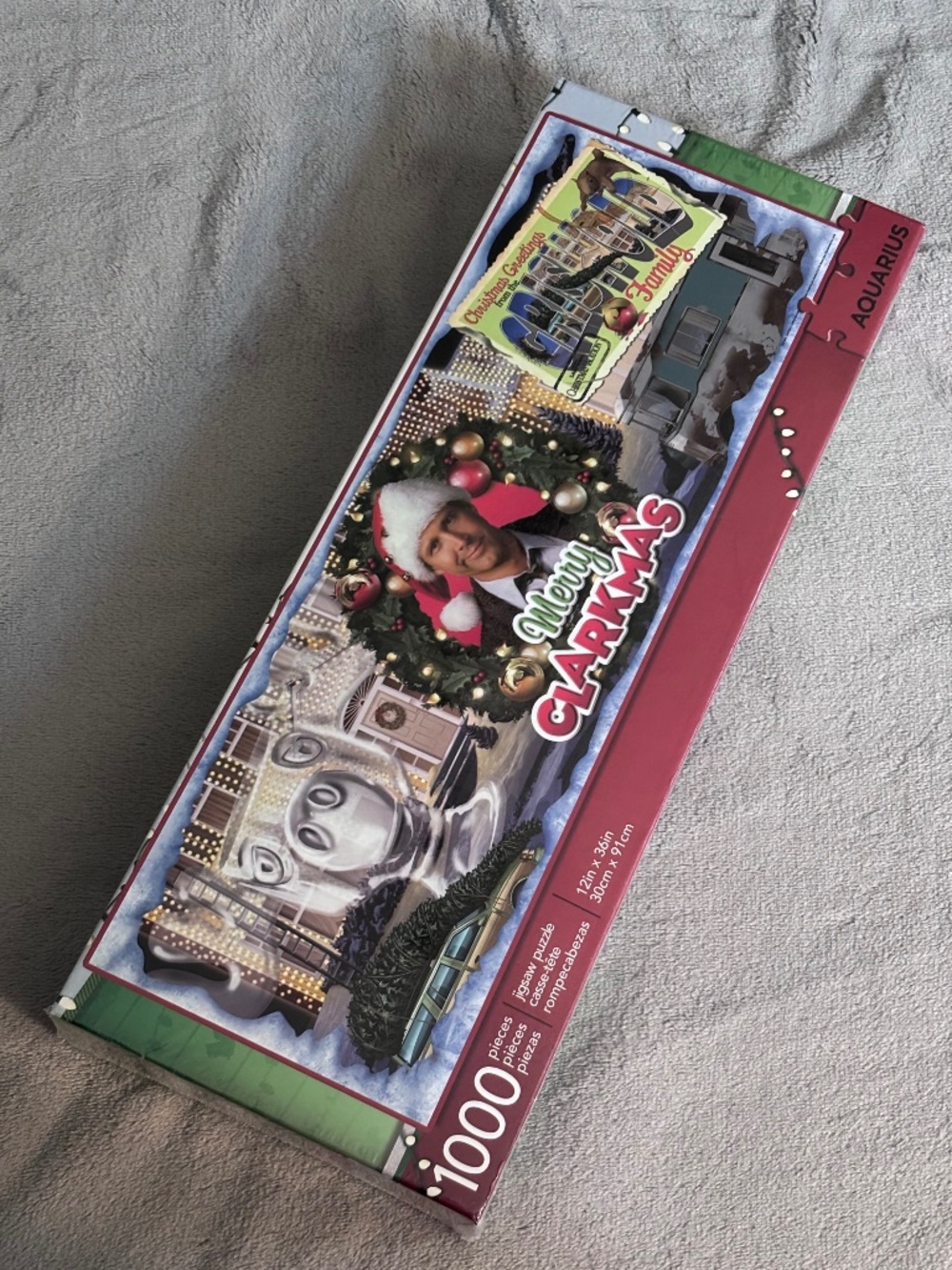 Merry Clarkmas Jigsaw Puzzle 1000-Piece Aquarius National Lampoon Christmas NEW